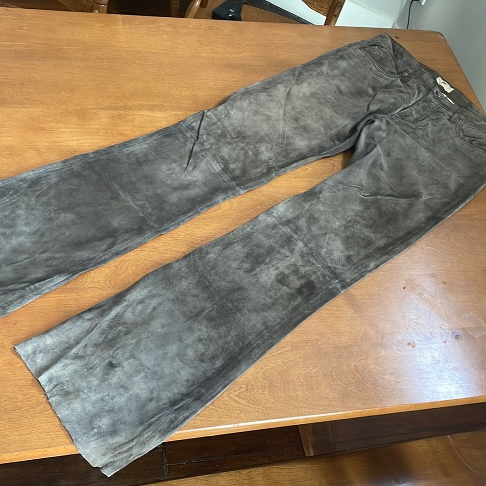 June suede jeans pants size 27